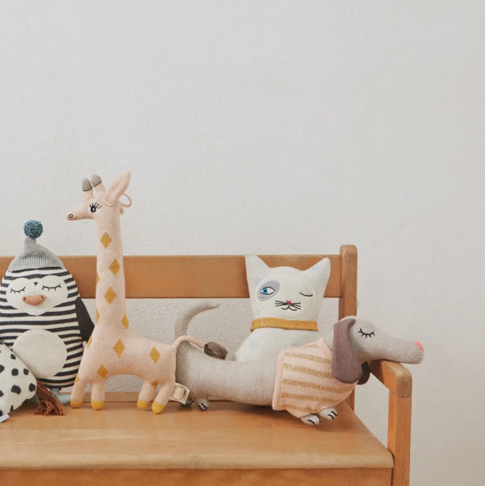 Børn Børneværelse|Tekstiler>OYOY Baby Benny Cat Darling Cushion