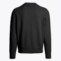 Parajumpers Overdele>Basic Braw Crew Neck Sweater Black