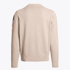 Parajumpers Overdele>Basic Braw Crew Neck Sweater Mastic