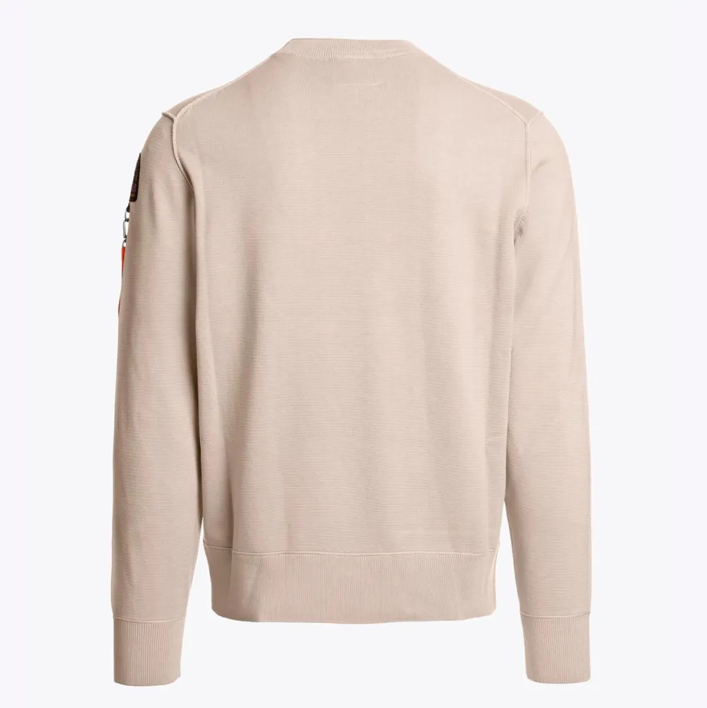 Parajumpers Overdele>Basic Braw Crew Neck Sweater Mastic