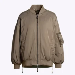 Dame Parajumpers Overtøj>Bomb Reversible Bomber Olive Grey