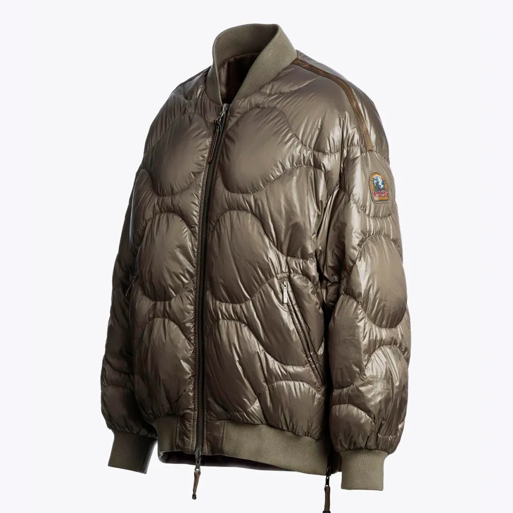 Dame Parajumpers Overtøj>Bomb Reversible Bomber Olive Grey