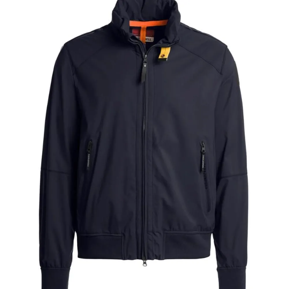 Parajumpers Overtøj>Miles Soft Shell Jacket Blue Navy