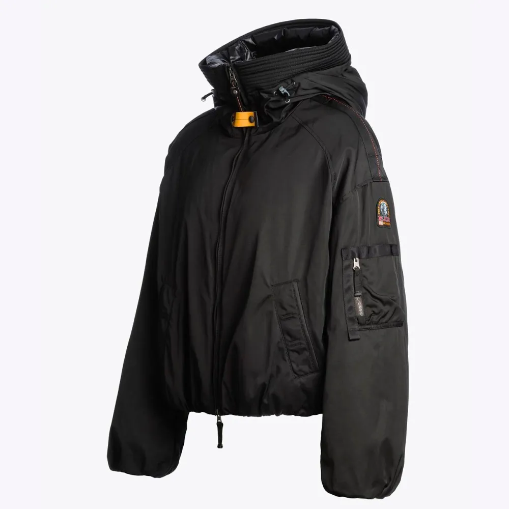 Dame Parajumpers Overtøj>Naadz Hooded Bomber Black