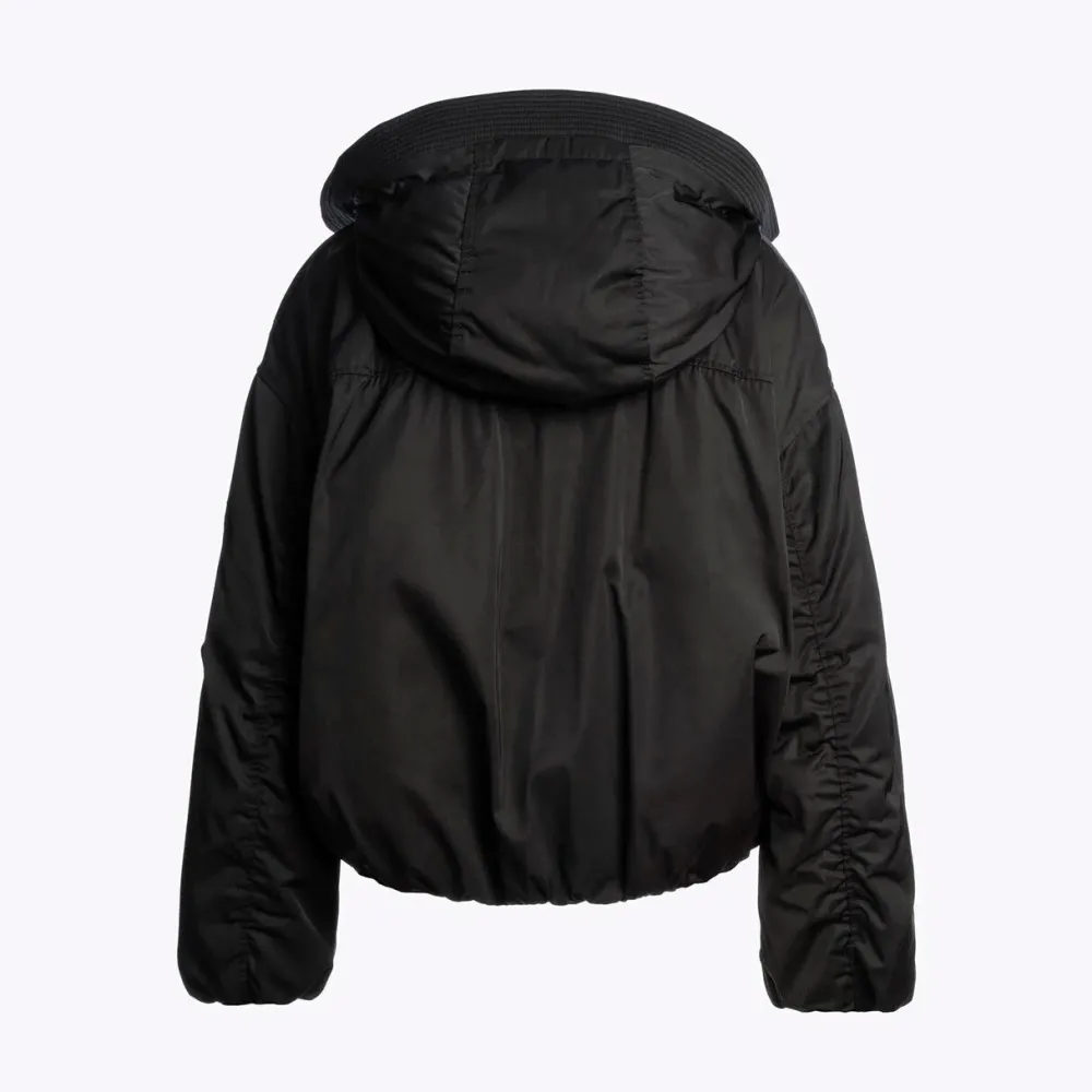 Dame Parajumpers Overtøj>Naadz Hooded Bomber Black