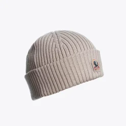 Parajumpers Accessories>Rib Hut Knittet Beanie Chateau Grey