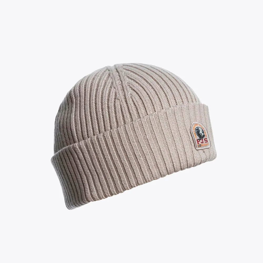 Parajumpers Accessories>Rib Hut Knittet Beanie Chateau Grey