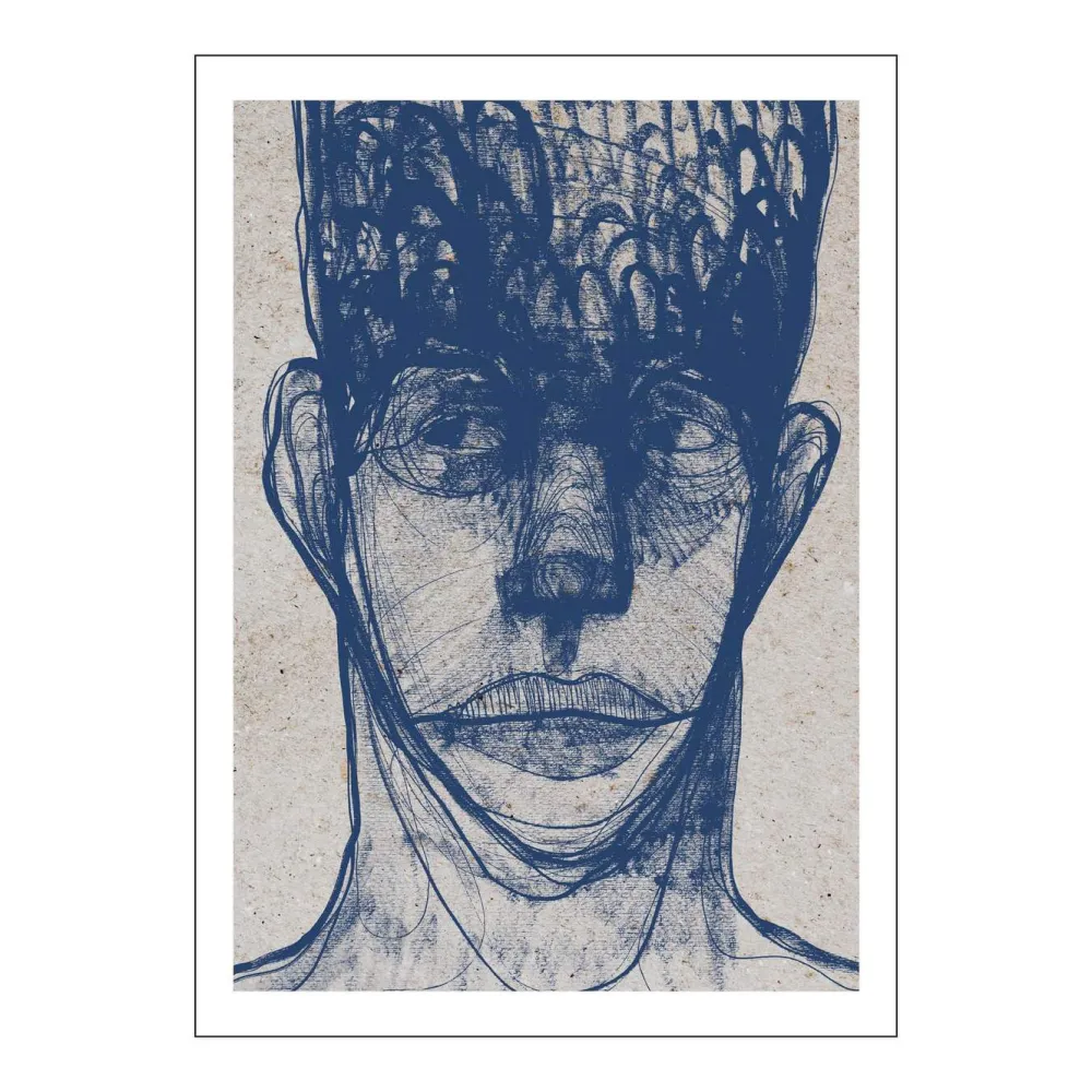 Poster & Frame Illustrationer & Plakater>Curious No. 2 30x40 cm