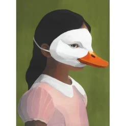 Poster & Frame Andet Boligtilbehør|Illustrationer & Plakater>Duckgirl A2