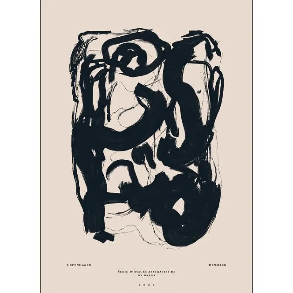 Poster & Frame Illustrationer & Plakater>Etude 13 50x70 cm