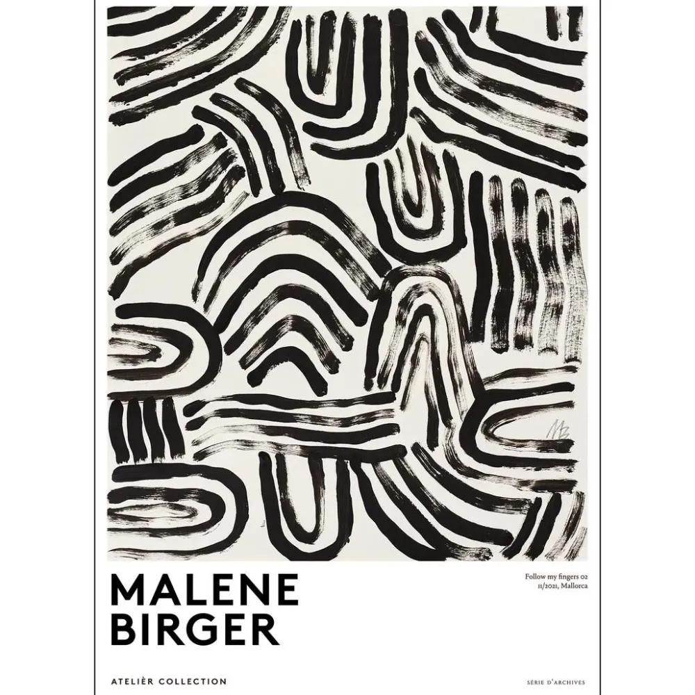 Poster & Frame Andet Boligtilbehør|Illustrationer & Plakater>Follow My Fingers 50x70 cm