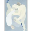 Poster & Frame Illustrationer & Plakater>Hold You Blue 50x70 cm