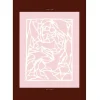 Poster & Frame Illustrationer & Plakater>I See You Rose 50x70 cm