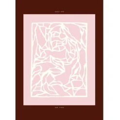 Poster & Frame Illustrationer & Plakater>I See You Rose 50x70 cm