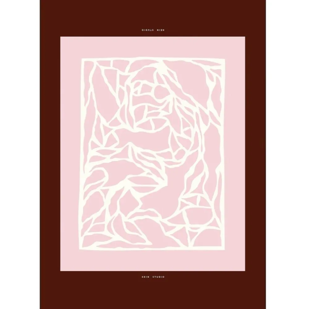 Poster & Frame Illustrationer & Plakater>I See You Rose 50x70 cm