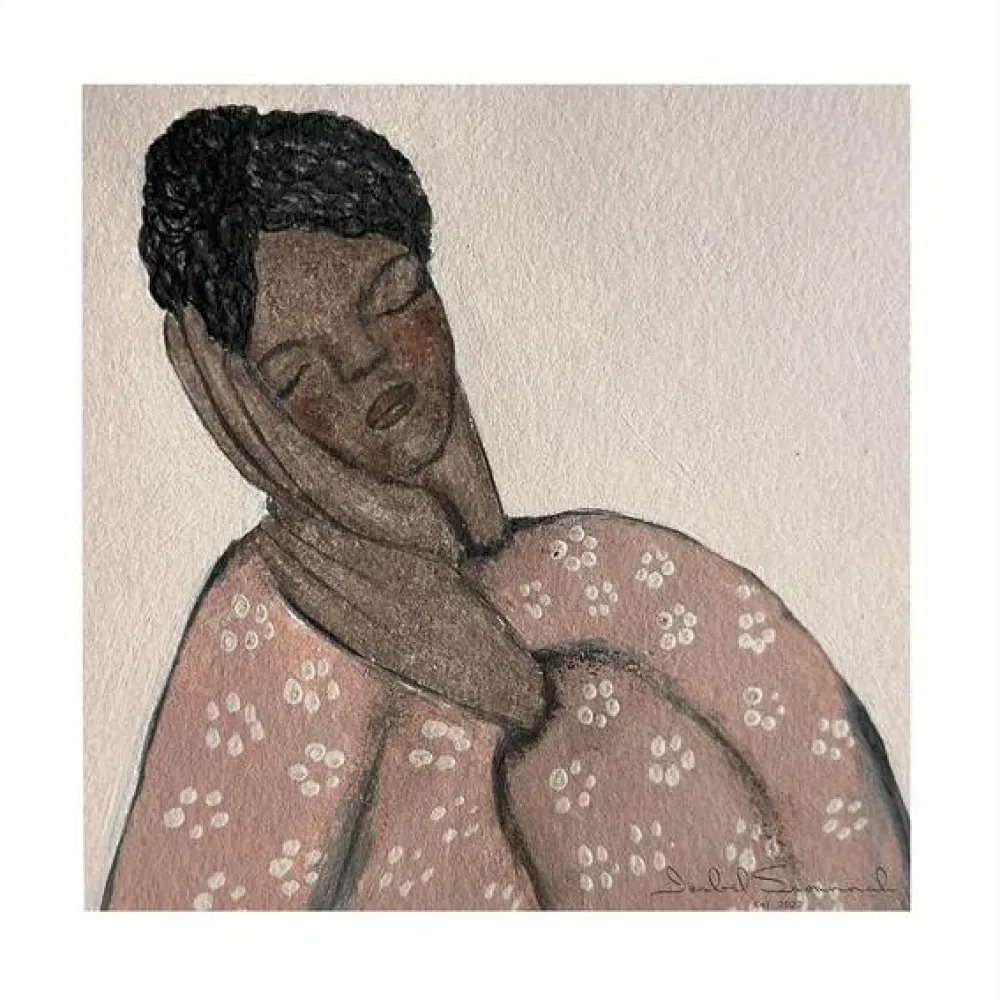 Poster & Frame Illustrationer & Plakater>Just A Little Nap 50x50 cm