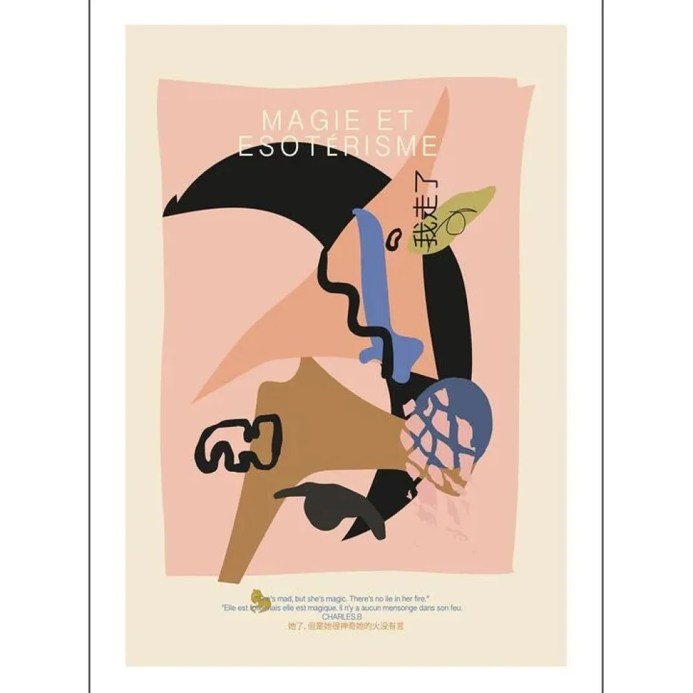 Poster & Frame Illustrationer & Plakater>Magie 50x70 cm
