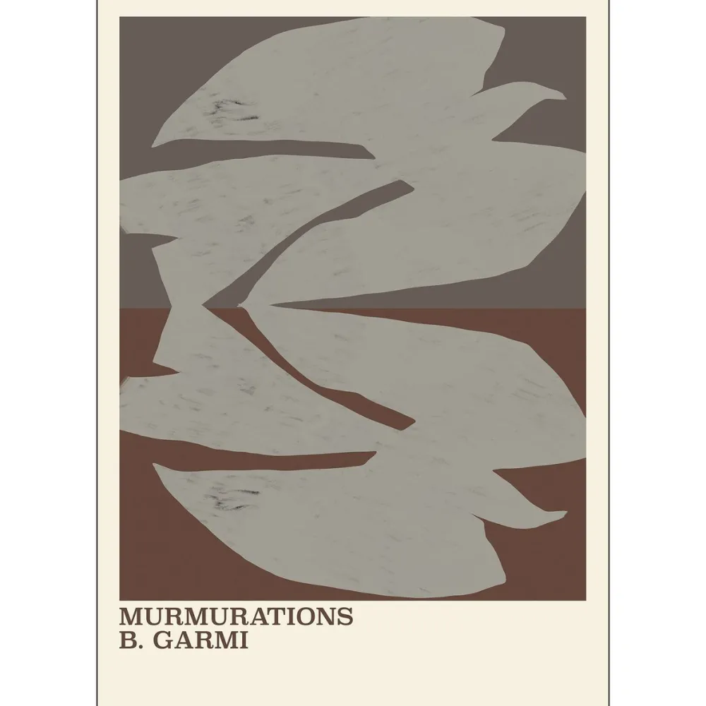 Poster & Frame Illustrationer & Plakater>Murmurations Brown 50x70 cm