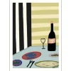 Poster & Frame Andet Boligtilbehør|Illustrationer & Plakater>Our First Date 30x40 cm