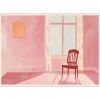 Poster & Frame Andet Boligtilbehør|Illustrationer & Plakater>Pink Room 50x70 cm