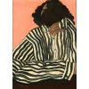 Poster & Frame Illustrationer & Plakater>Serene Stripes 50x70 cm