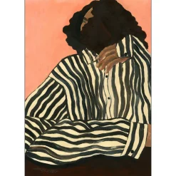 Poster & Frame Illustrationer & Plakater>Serene Stripes 50x70 cm