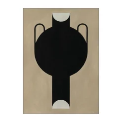 Poster & Frame Illustrationer & Plakater>Silhouette Of A Vase 07 A4