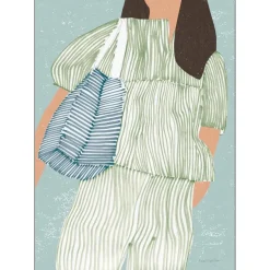 Poster & Frame Illustrationer & Plakater>Striped II 50x70 cm
