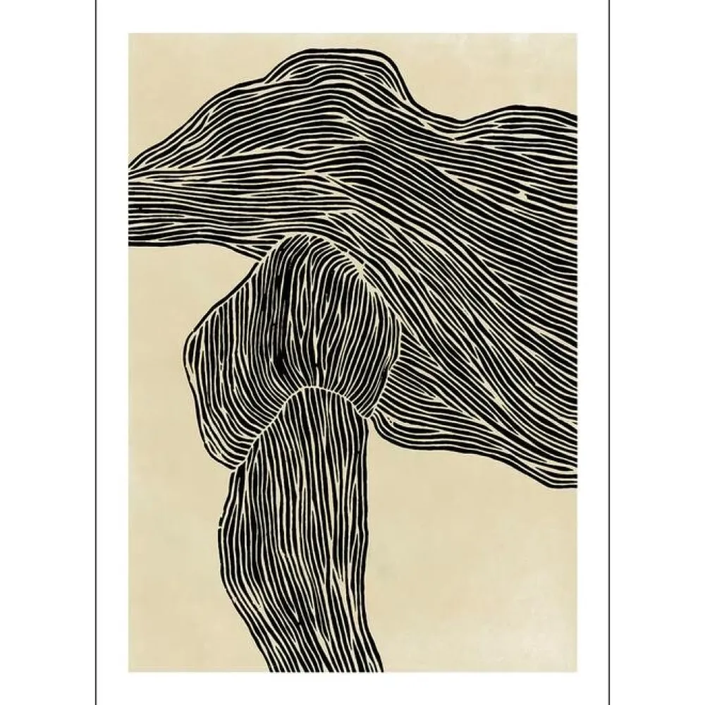 Poster & Frame Illustrationer & Plakater>The Line No. 16 50x70 cm