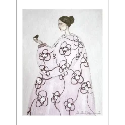 Poster & Frame Illustrationer & Plakater>The Pink Lady 50x70 cm