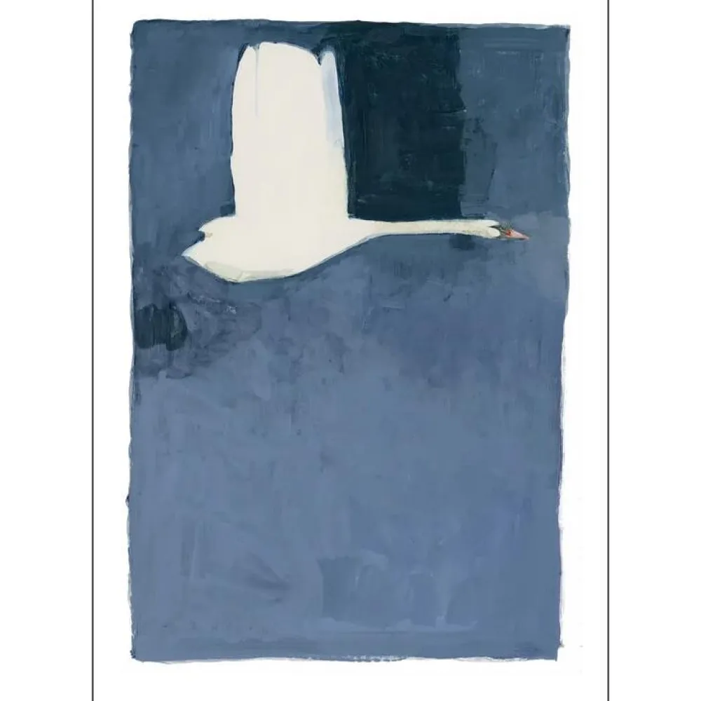 Poster & Frame Illustrationer & Plakater>The Swan II 50x70 cm
