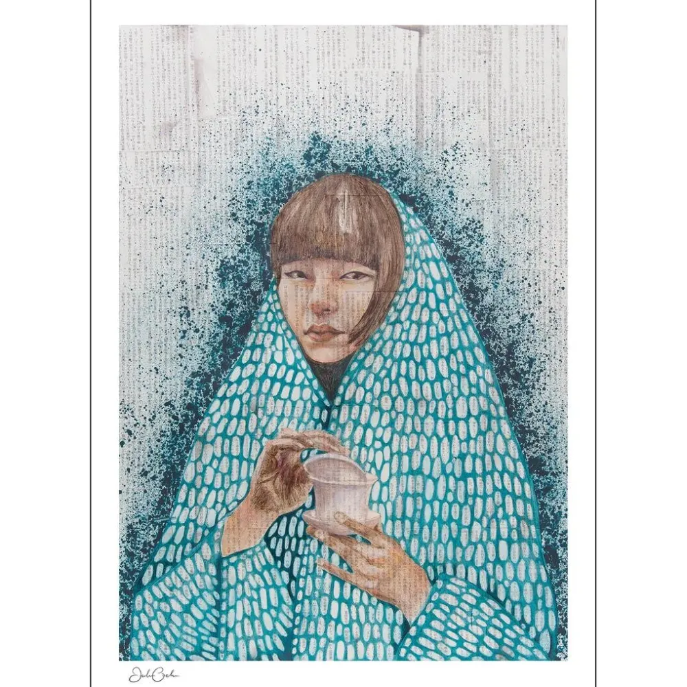 Poster & Frame Andet Boligtilbehør|Illustrationer & Plakater>Time For Tea II 50x70 cm