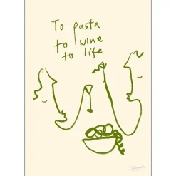 Poster & Frame Andet Boligtilbehør|Illustrationer & Plakater>To Life 30x40 cm