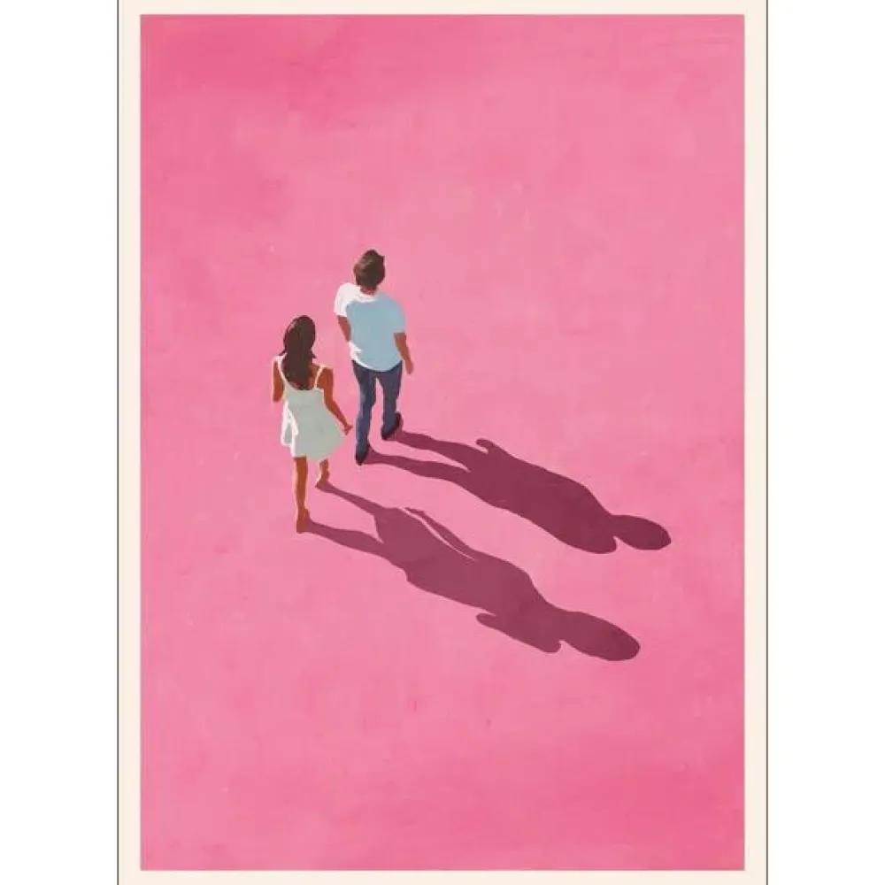 Poster & Frame Andet Boligtilbehør|Illustrationer & Plakater>While Walking A3