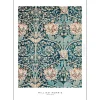Poster & Frame Illustrationer & Plakater>William Morris Blue Flowers A4