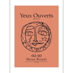 Poster & Frame Illustrationer & Plakater>Yeux 50x70 cm