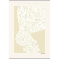 Poster & Frame Illustrationer & Plakater>Zoe - Essence Of Line II 30x40 cm