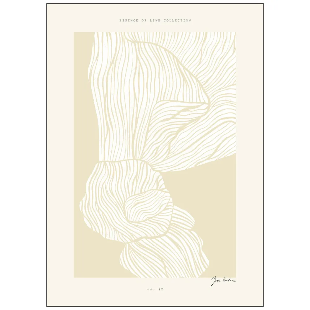 Poster & Frame Illustrationer & Plakater>Zoe - Essence Of Line II 30x40 cm