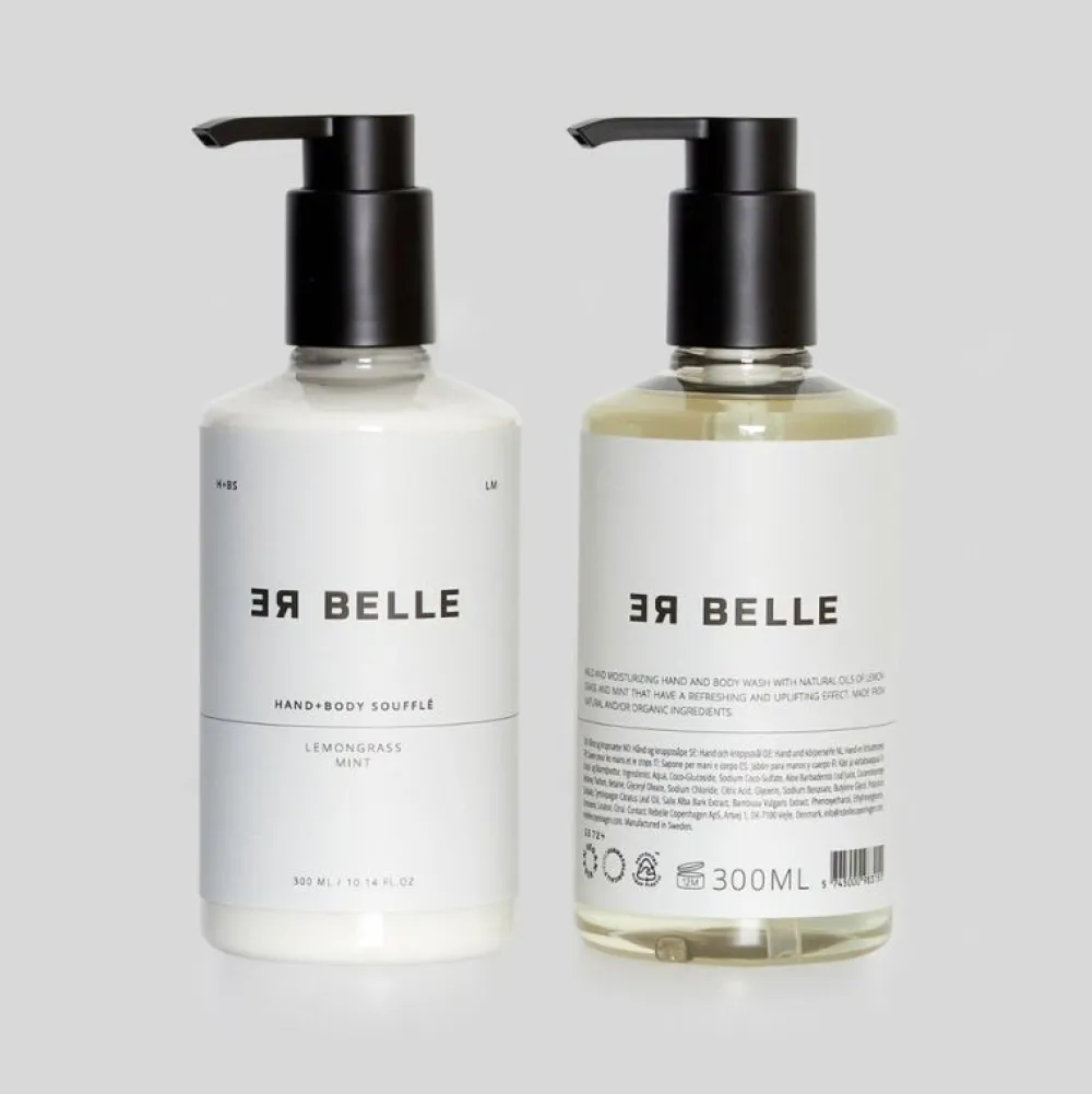 Rebelle Copenhagen Badeværelse|Velvære>Duo Kit Hand & Body Wash - Soufflé