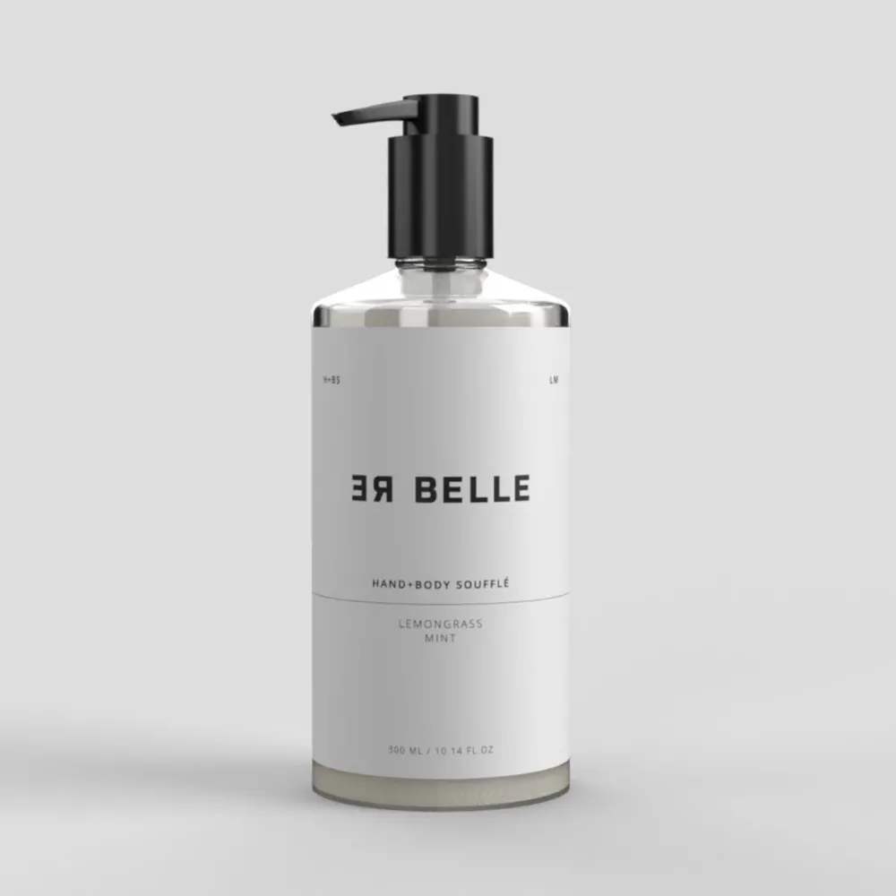 Rebelle Copenhagen Badeværelse|Velvære>Hand & Body Soufflé Lemongrass Mint 300 ml