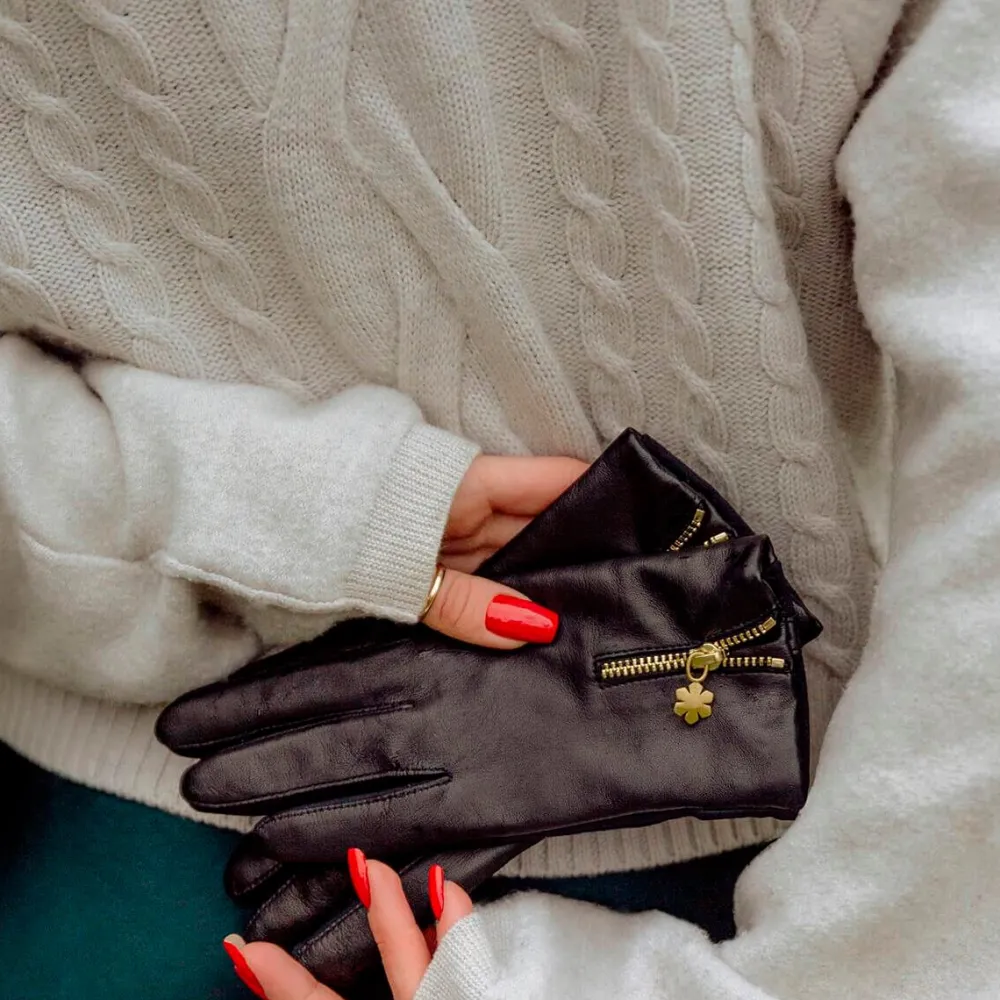 Dame RHANDERS Accessories|Accessories>Arabella Leather Gloves Black