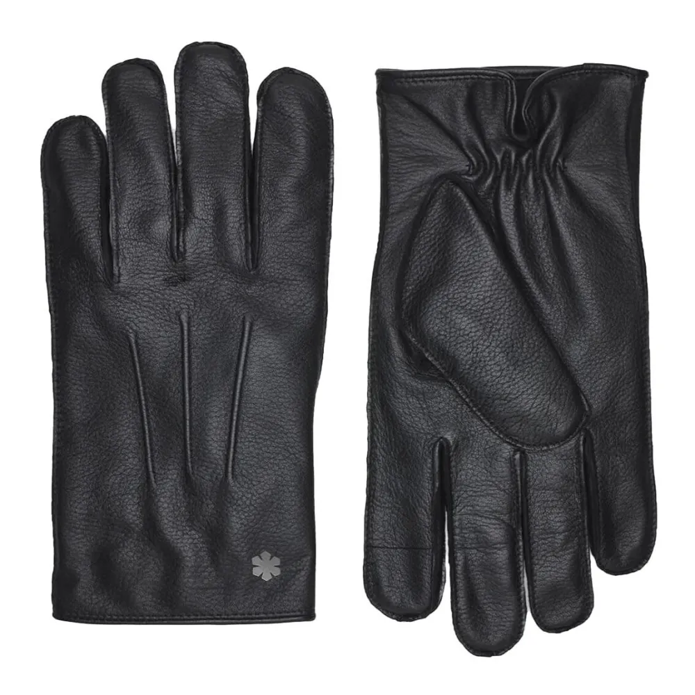 RHANDERS Accessories|Accessories>Ebbe Leather Gloves Black