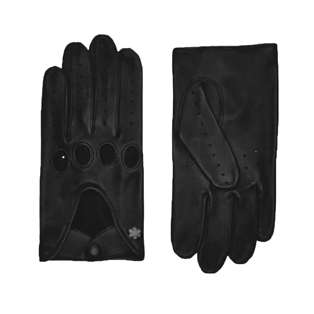RHANDERS Accessories|Accessories>Frederik Leather Gloves Black