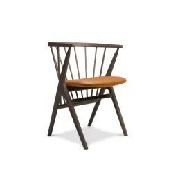 Sibast Furniture Stue|Stole>No 8 Chair Mørkolieret Eg Ultra Brandy Læder