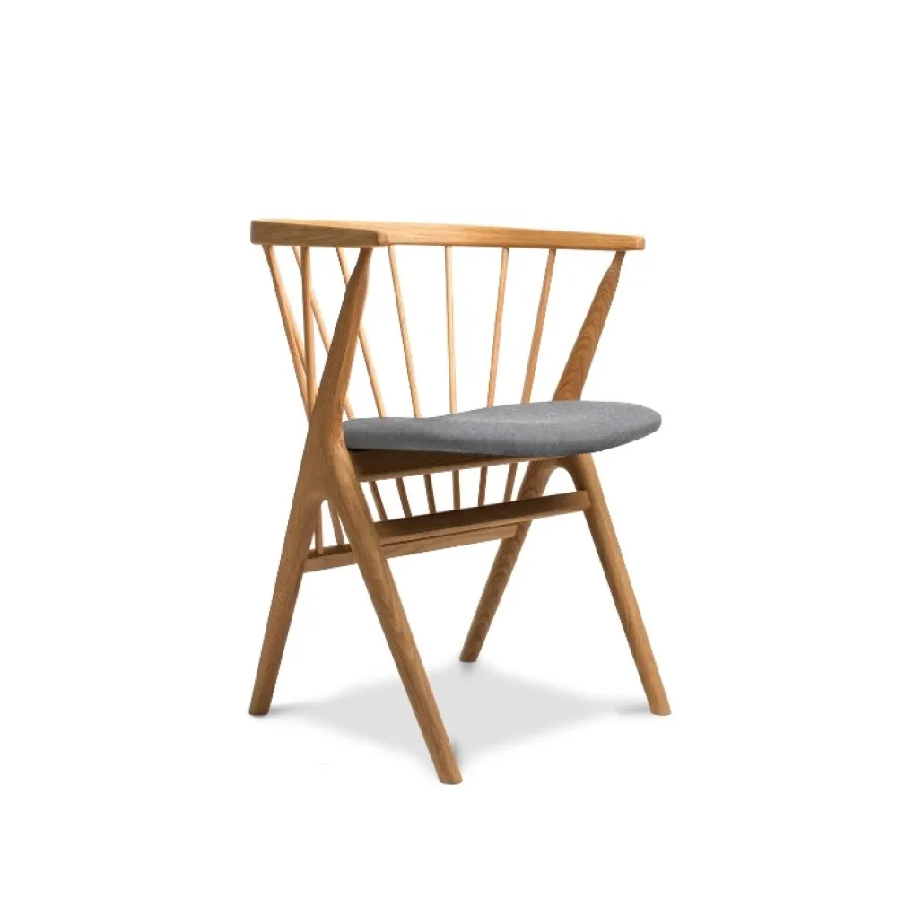Sibast Furniture Stue|Stole>No 8 Chair Eg Olie Remix 123 Stof
