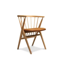 Sibast Furniture Stue|Stole>No 8 Chair Eg Olie Cognac Dunes Læder