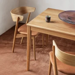 Sibast Furniture Stue|Stole>No 7 Dining Chair Olieret Eg Cognac Dunes Læder