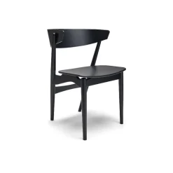 Sibast Furniture Stue|Stole>No 7 Dining Chair Sortlakeret Bøg