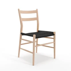 Sibast Furniture Stue|Stole>Sibast No 59 Eg Hvidolie Sort Flet