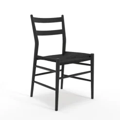 Sibast Furniture Stue|Stole>Sibast No 59 Sortlakeret Eg Sort flet